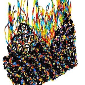 Vintage Luxury Cocoon  Knit  Shawl Poncho